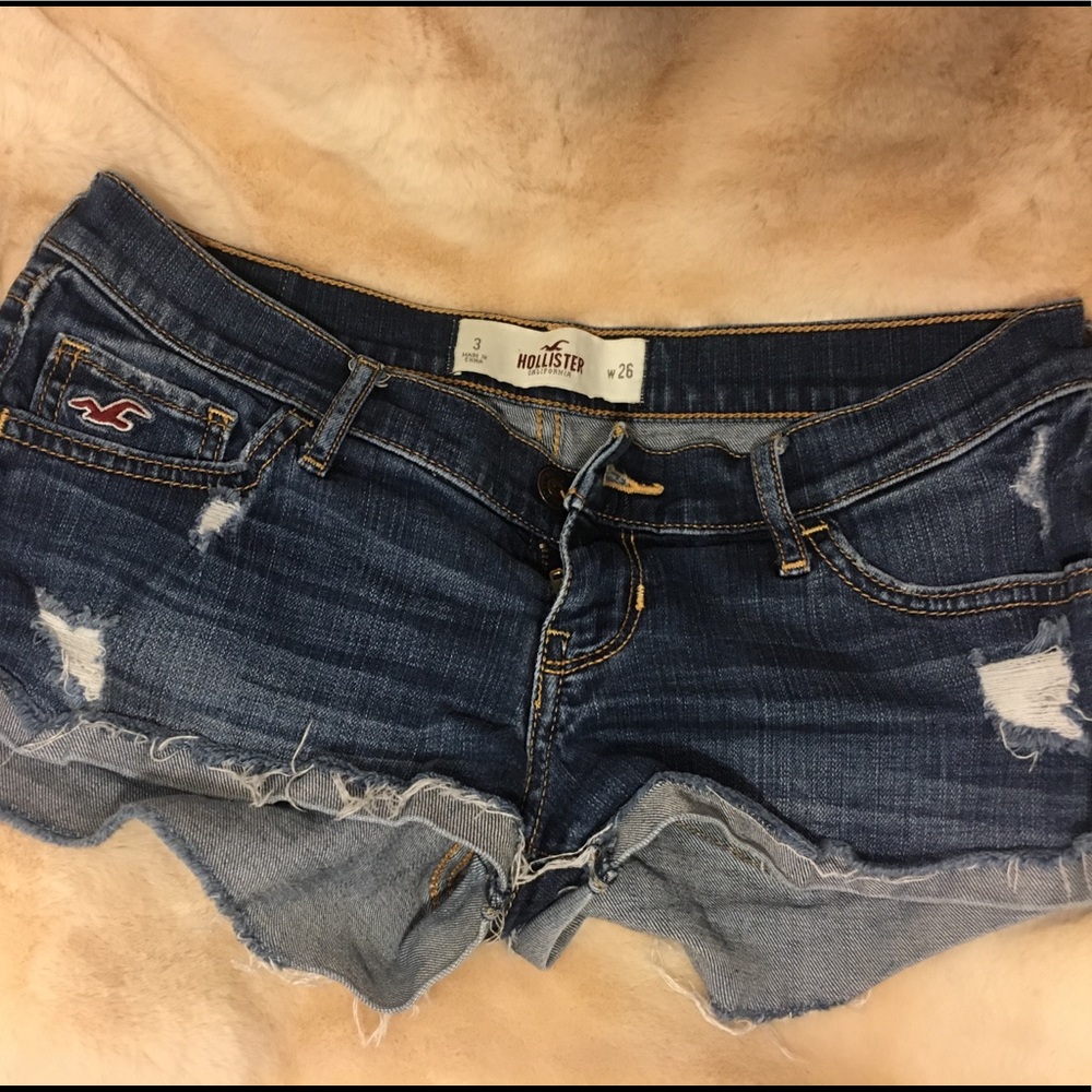 Hollister Distressed Shorts
